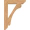 Ekena Millwork Legacy Slat Smooth Bracket w/ Offset Brace, Western Red Cedar, 7 1/2"W x 32"D x 44"H BKT0806X32X44LEC06SWR - alternate 2